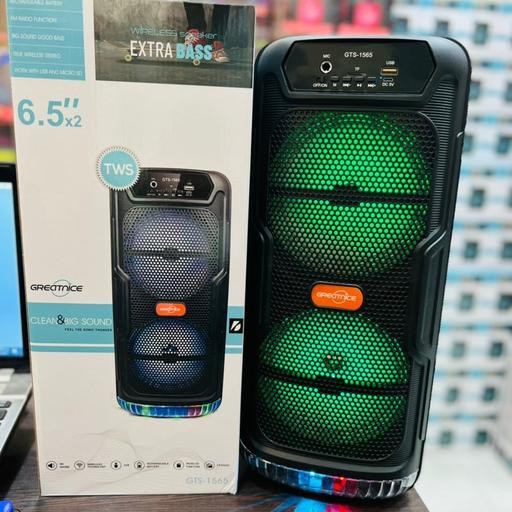 اسپیکر بلوتوثی قابل حمل مدل gts 1565