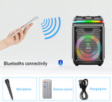 اسپیکر شارژی مدل 8139 ZQS