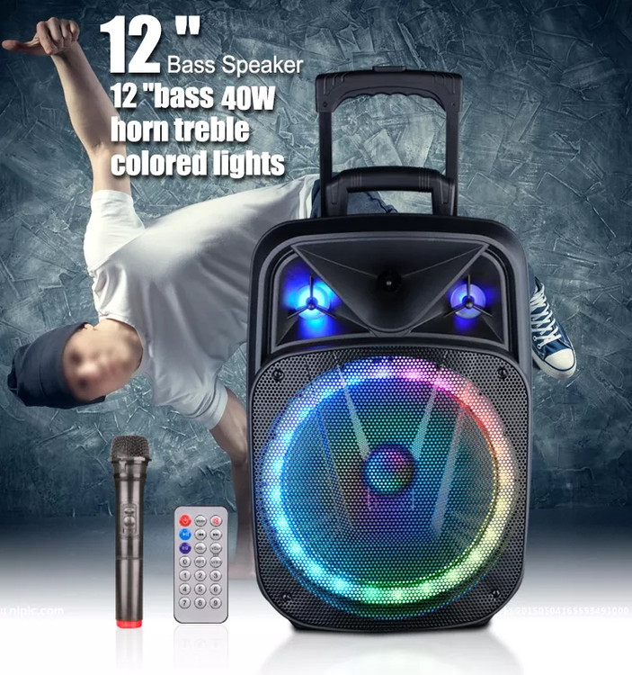 اسپیکر چمدانی ۱۵ اینچ مدل gz w1315