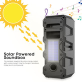 اسپیکر سولار شارژی مدل zqs 4252