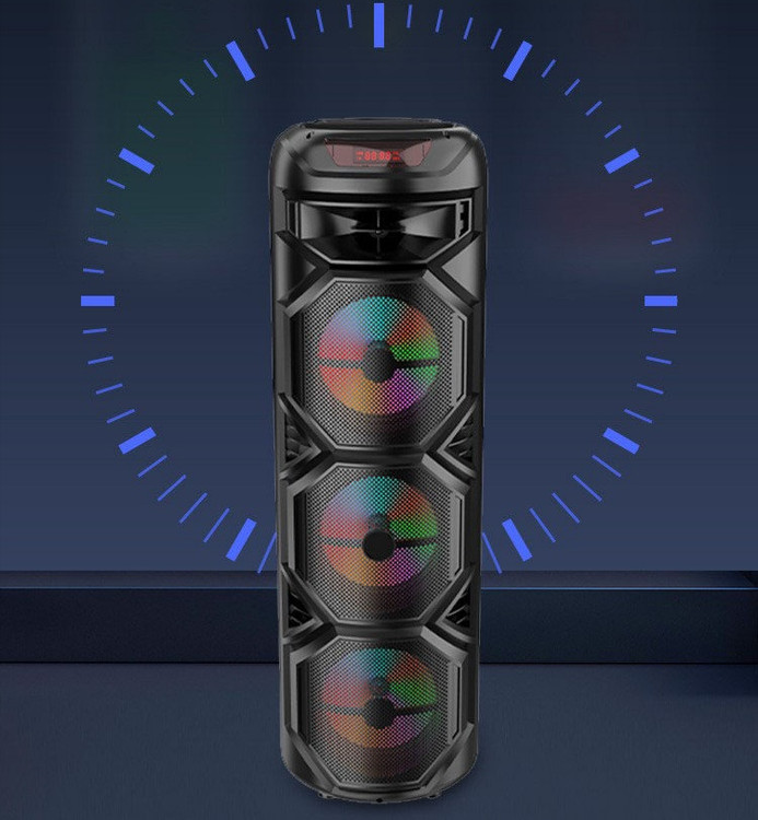 اسپیکر قابل حمل سه قلو مدل zqs 8301