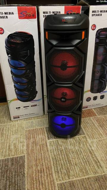 اسپیکر قابل حمل سه قلو مدل zqs 8301