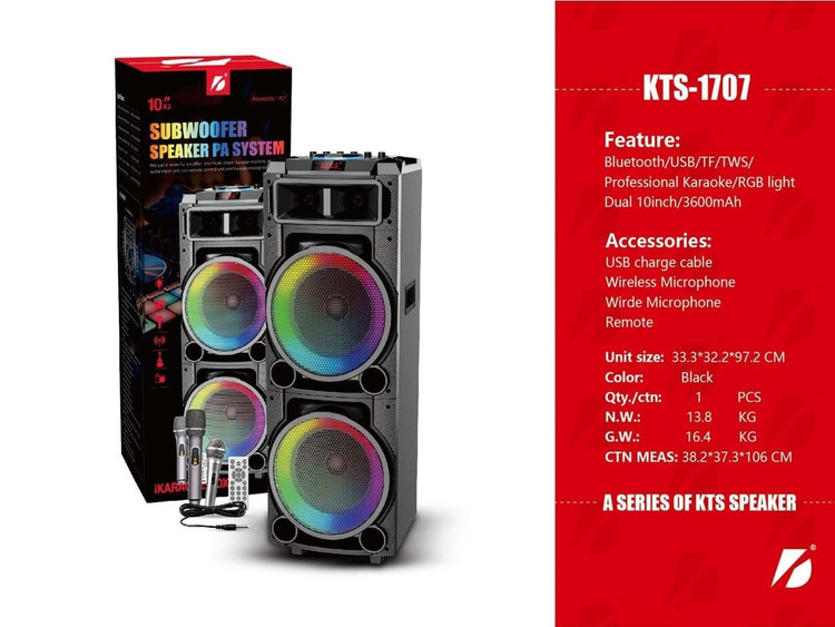 اسپیکر قابل حمل kts 1707