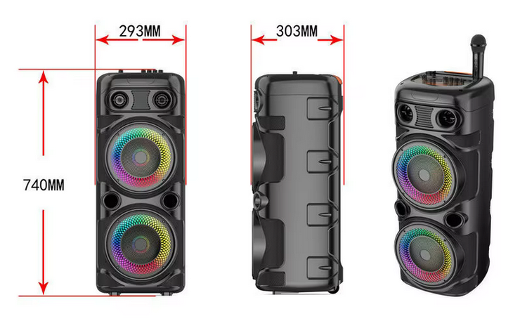 اسپیکر شارژی zqs 8227s