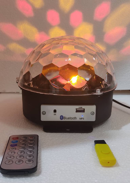 رقص نور نیم کره اسپیکر دار