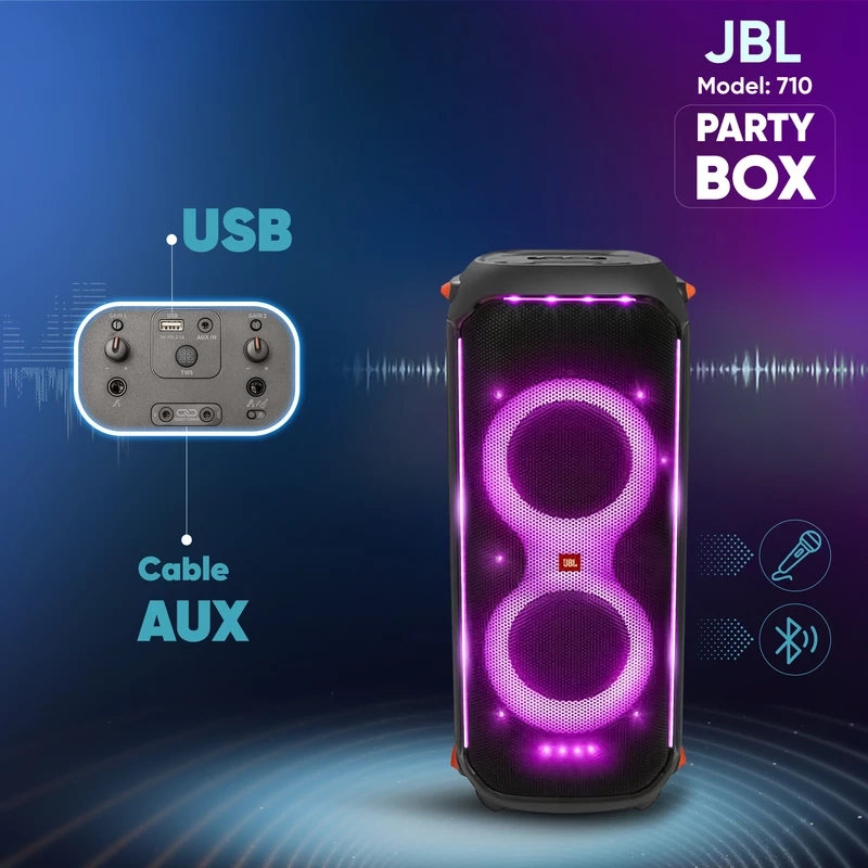 پارتی باکس jbl 710