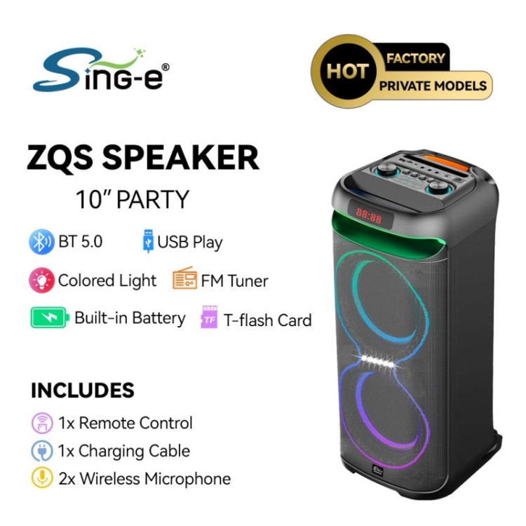 اسپیکر قابل حمل ZQS 10221