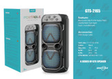اسپیکر بلوتوثی gts 2165