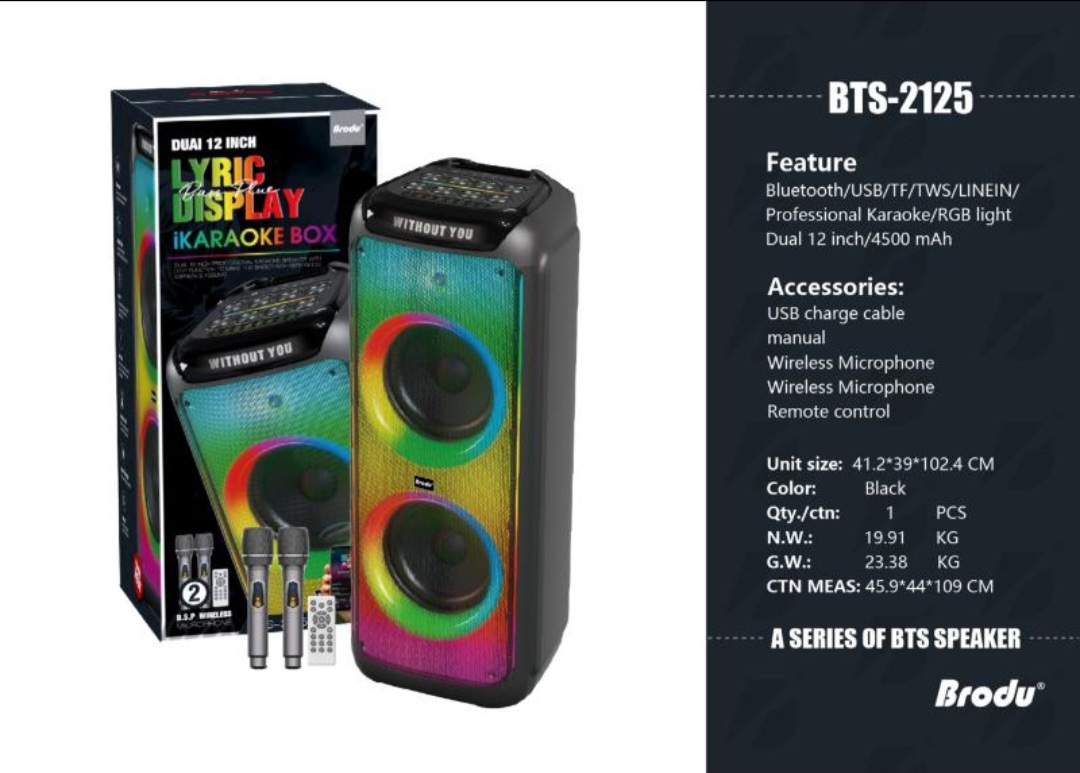 اسپیکر بلوتوثی bts 2125
