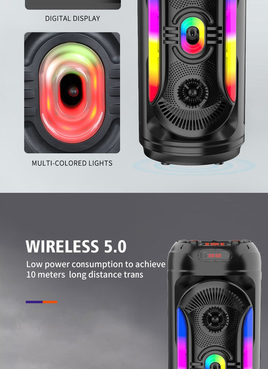 اسپیکر بلوتوثی zqs 8259