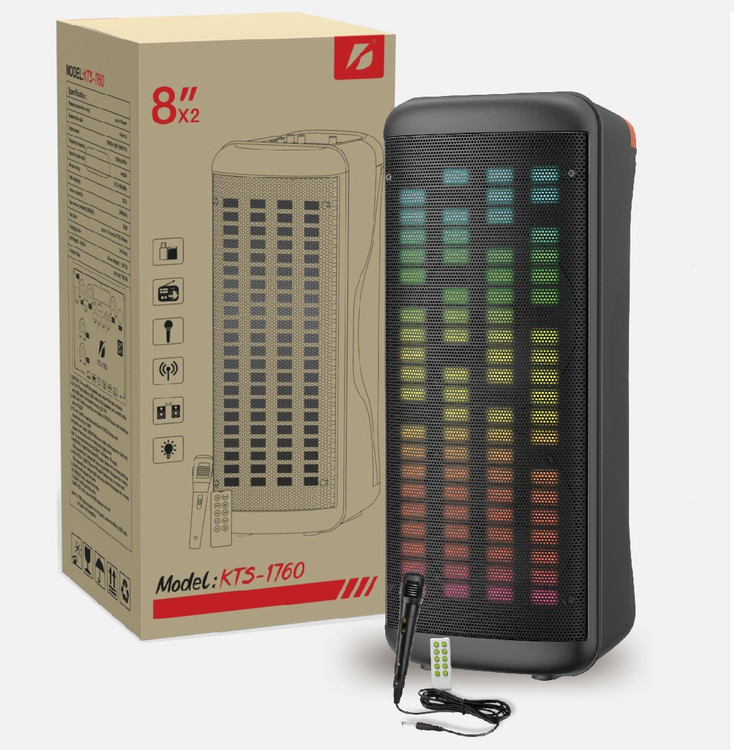 اسپیکر شارژی مدل kts 1760