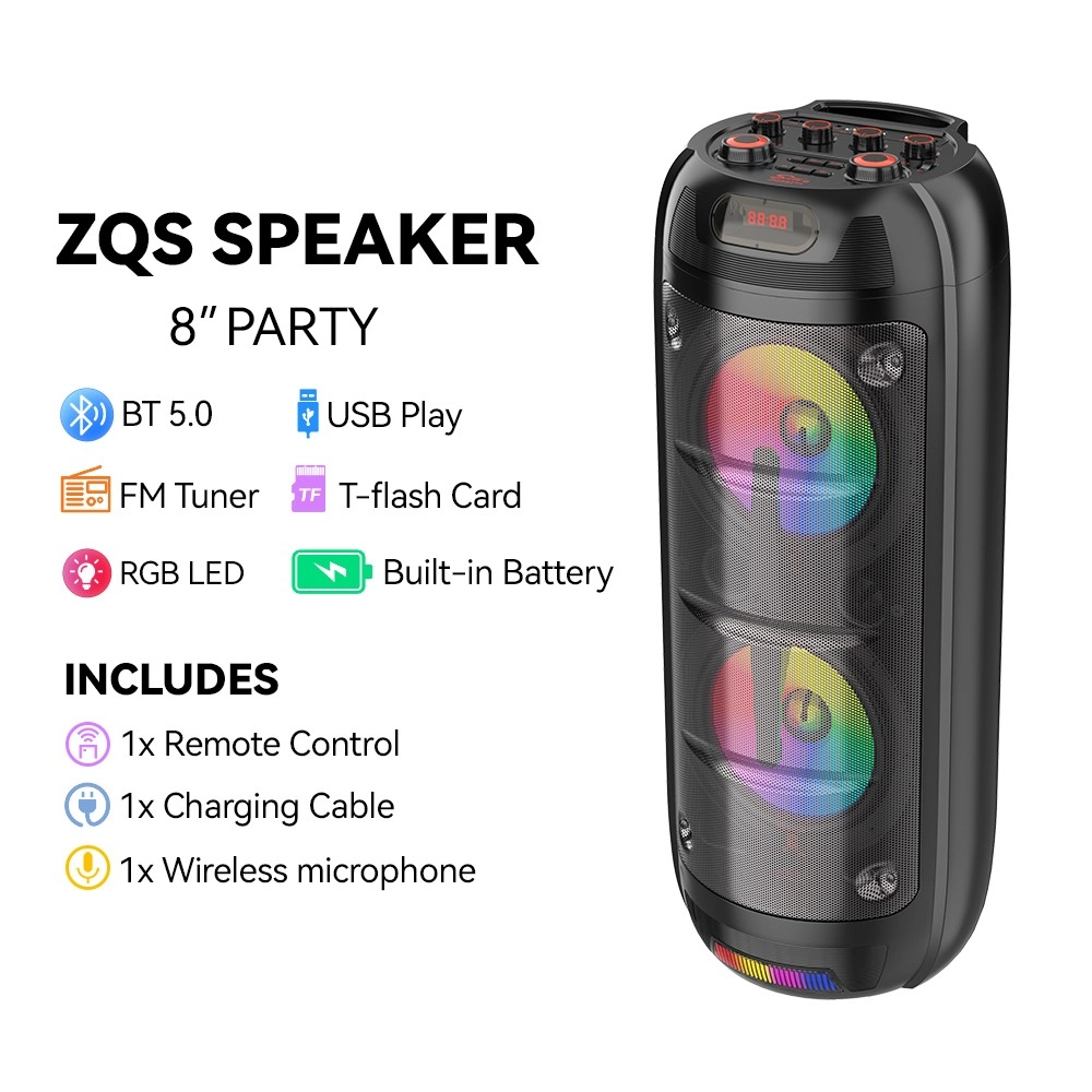 اسپیکر قابل حمل ZQS 8270