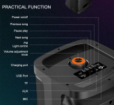 اسپیکر شارژی zqs 42106