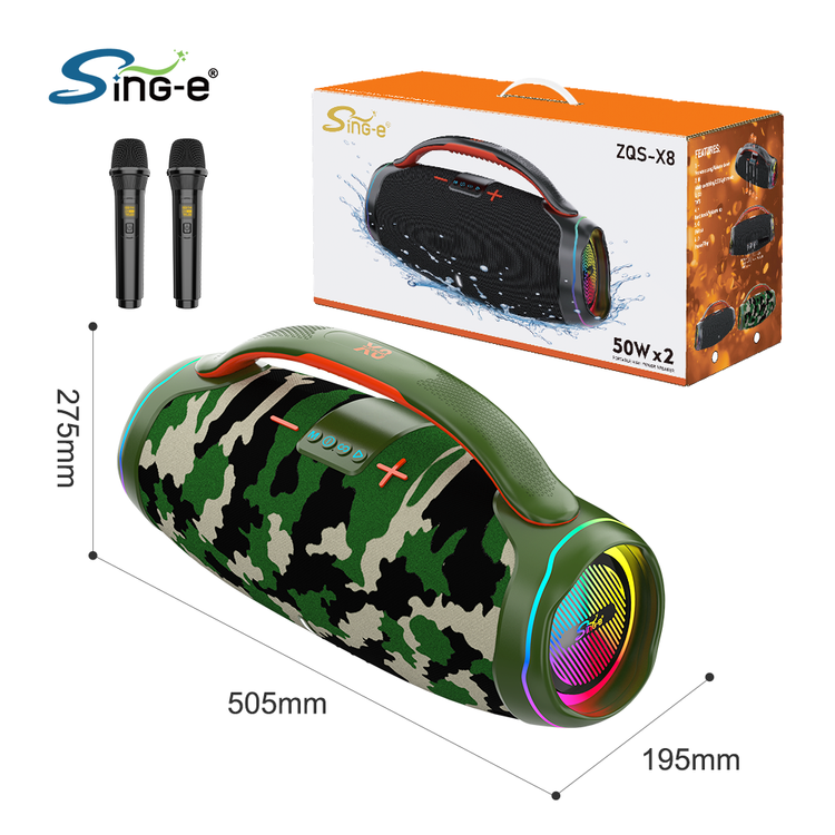 اسپیکر بلوتوث سینگ ای مدل ZQS X8