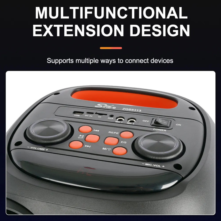 اسپیکر شارژی ZQS 8313