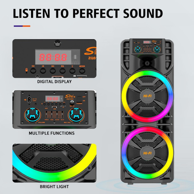 اسپیکر شارژی ZQS 12203