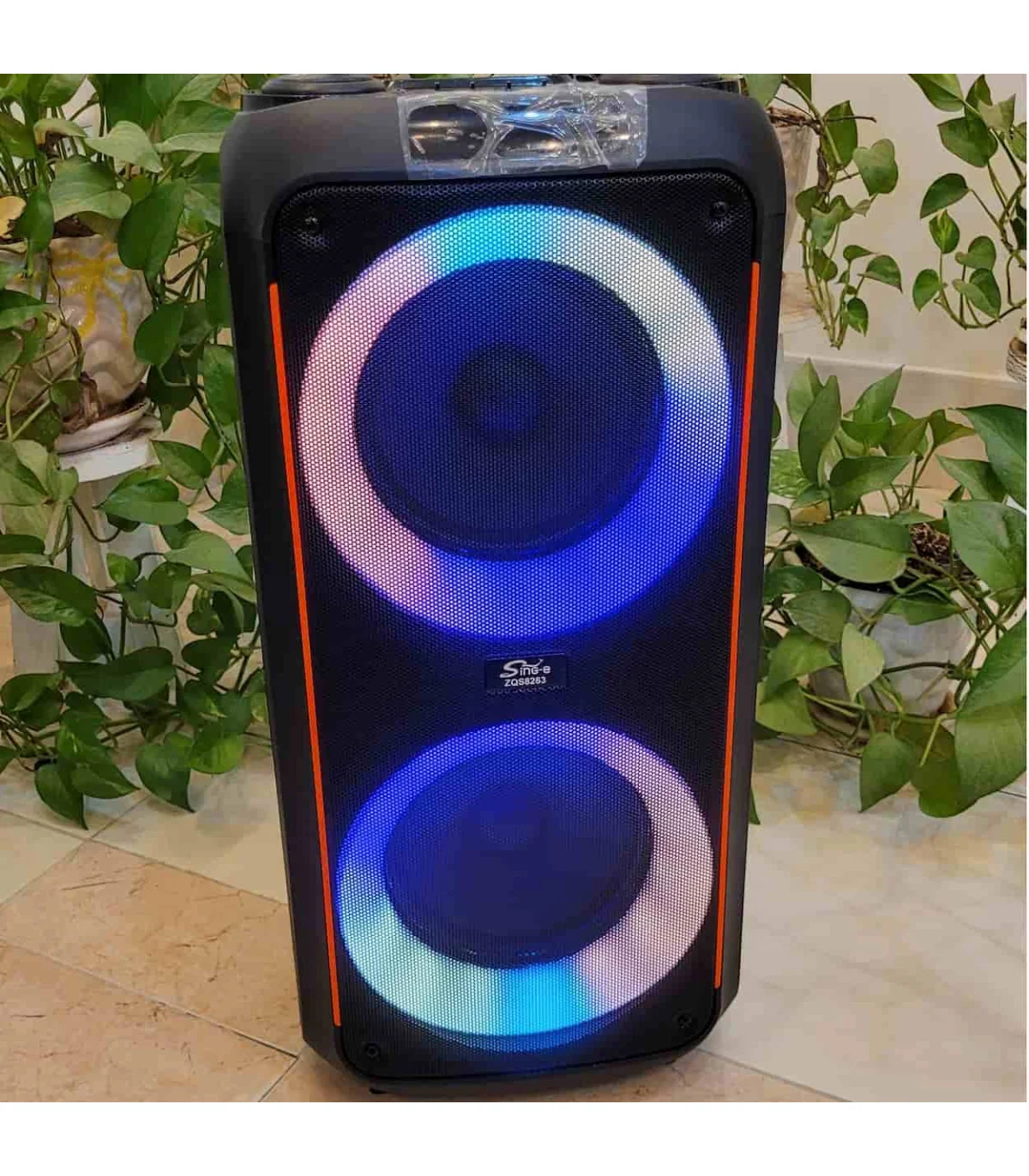اسپیکر چمدانی قابل حمل zqs 8263
