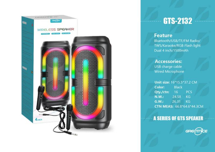 اسپیکر قابل حمل GTS 2132