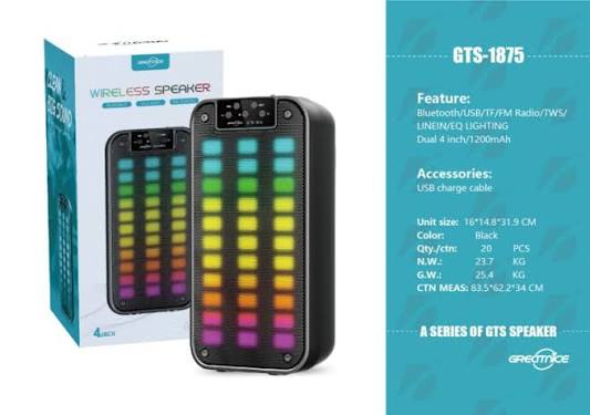 اسپیکر قابل حمل GTS 1875