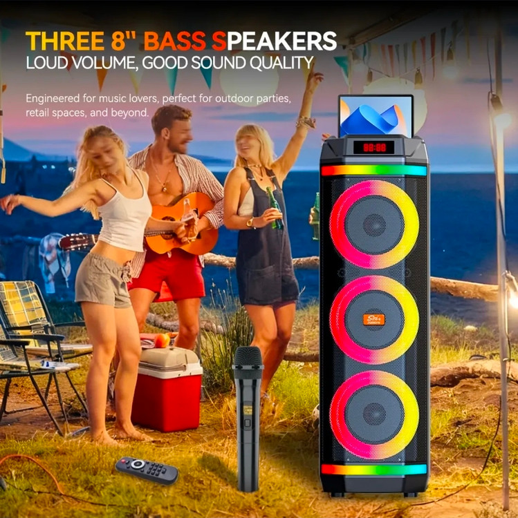 اسپیکر شارژی ZQS 8316