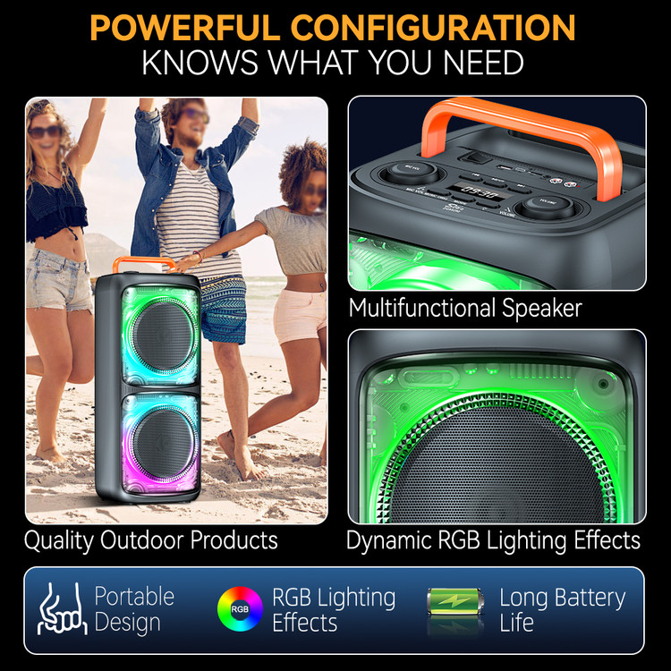 اسپیکر شارژی ZQS 8290