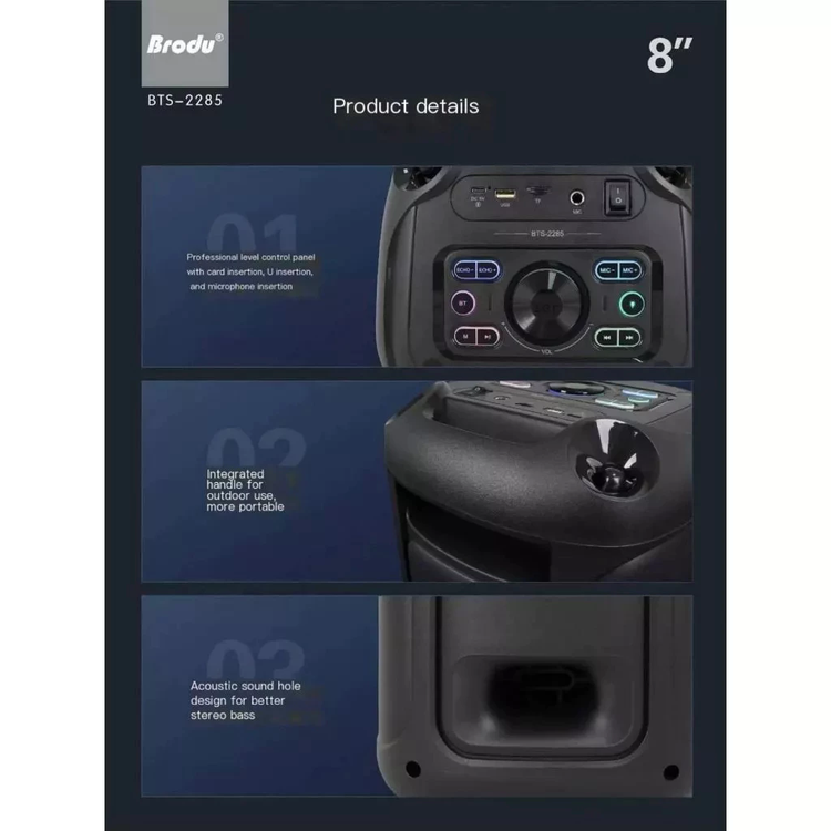 اسپیکر بلوتوثی BTS 2285