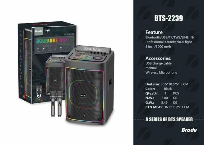 اسپیکر بلوتوثی BTS 2239